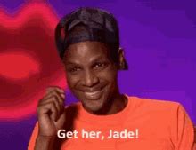 get her jade gif|Thoughts on a Jade Jolie x Coco Montrese podcast called “Get。